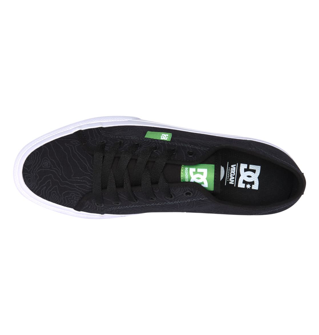 DC Shoes Manual Men's Sneakers - Lightweight Comfortable Casual Shoes for Running, Walking & Everyday Wear