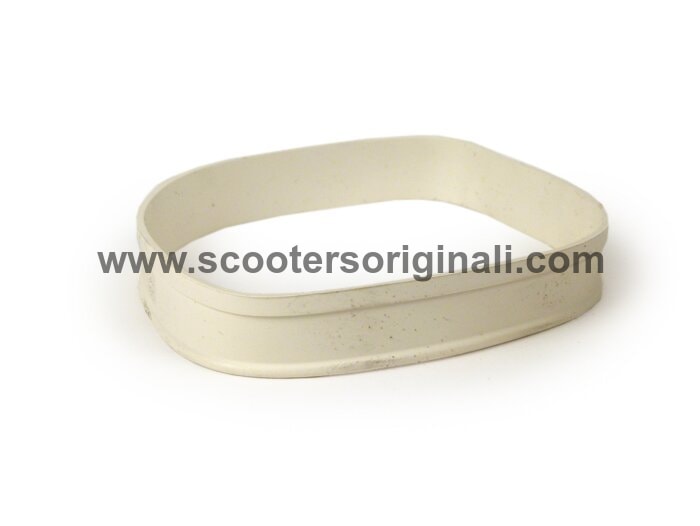 Vespa Headlight Gasket 115/120mm Grey Replacement Part - Perfect for Vespa Scooter Light Seal & Waterproofing - Mauro Pascoli Brand
