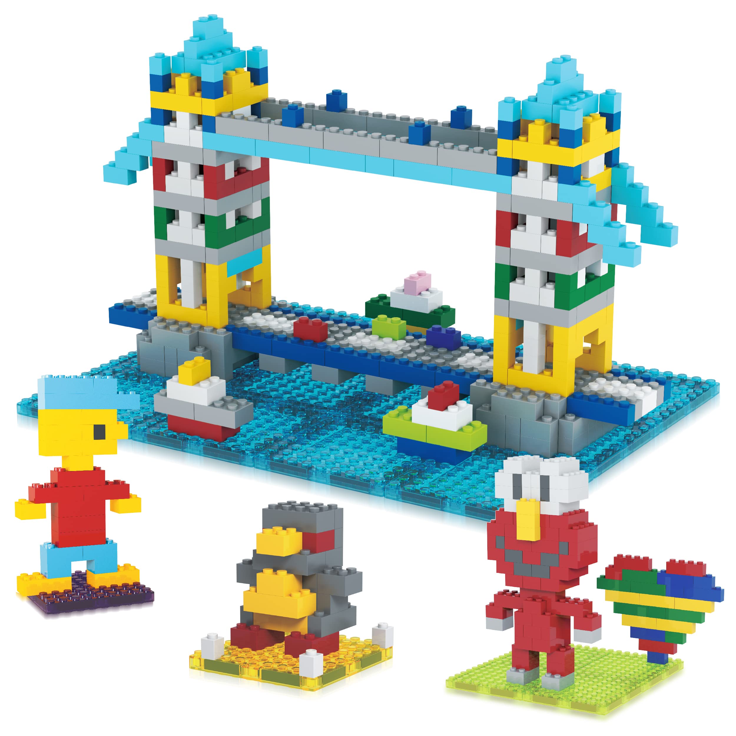 PicassoTiles 512-Piece Magnetic Building Blocks Set - STEM Educational Construction Toys for Kids Ages 3-10 | Creative Learning Playset with Bridges, Hearts & Characters | Develops Fine Motor Skills & Spatial Reasoning | Perfect for Classroom, Homeschooling & Family Game Night | Great Birthday Gifts & STEM Learning Activities | Ideal for Creative Playtime, Preschool Learning & Indoor Family Activities | Fun for Playrooms, Daycare Centers & STEM Classroom Projects
