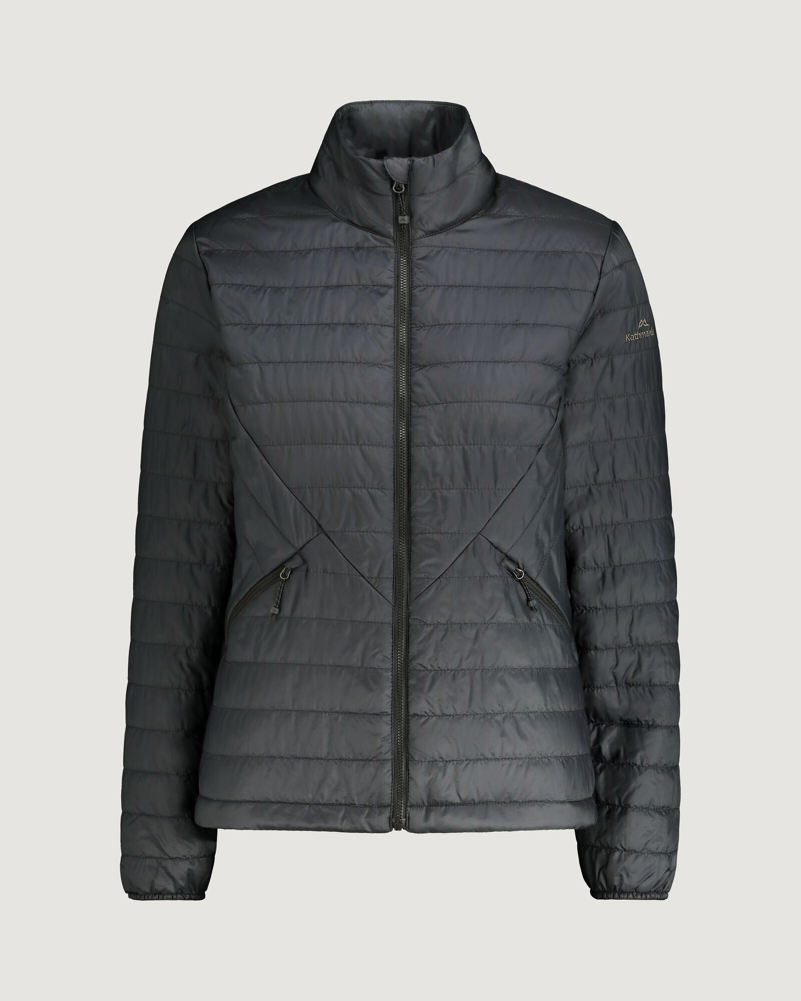 Heli R Women's novaLOFT Insulated Winter Jacket - Waterproof Windproof Lightweight Puffer Coat for Outdoor Activities (Black Stingray) | Perfect for Hiking, Skiing & Cold Weather Adventures