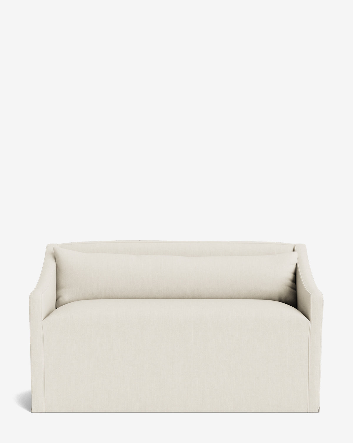 Olivier Slipcover Dining Bench - Washable Fabric Upholstered Seat with Removable Cover, Perfect for Kitchen, Dining Room, and Breakfast Nook