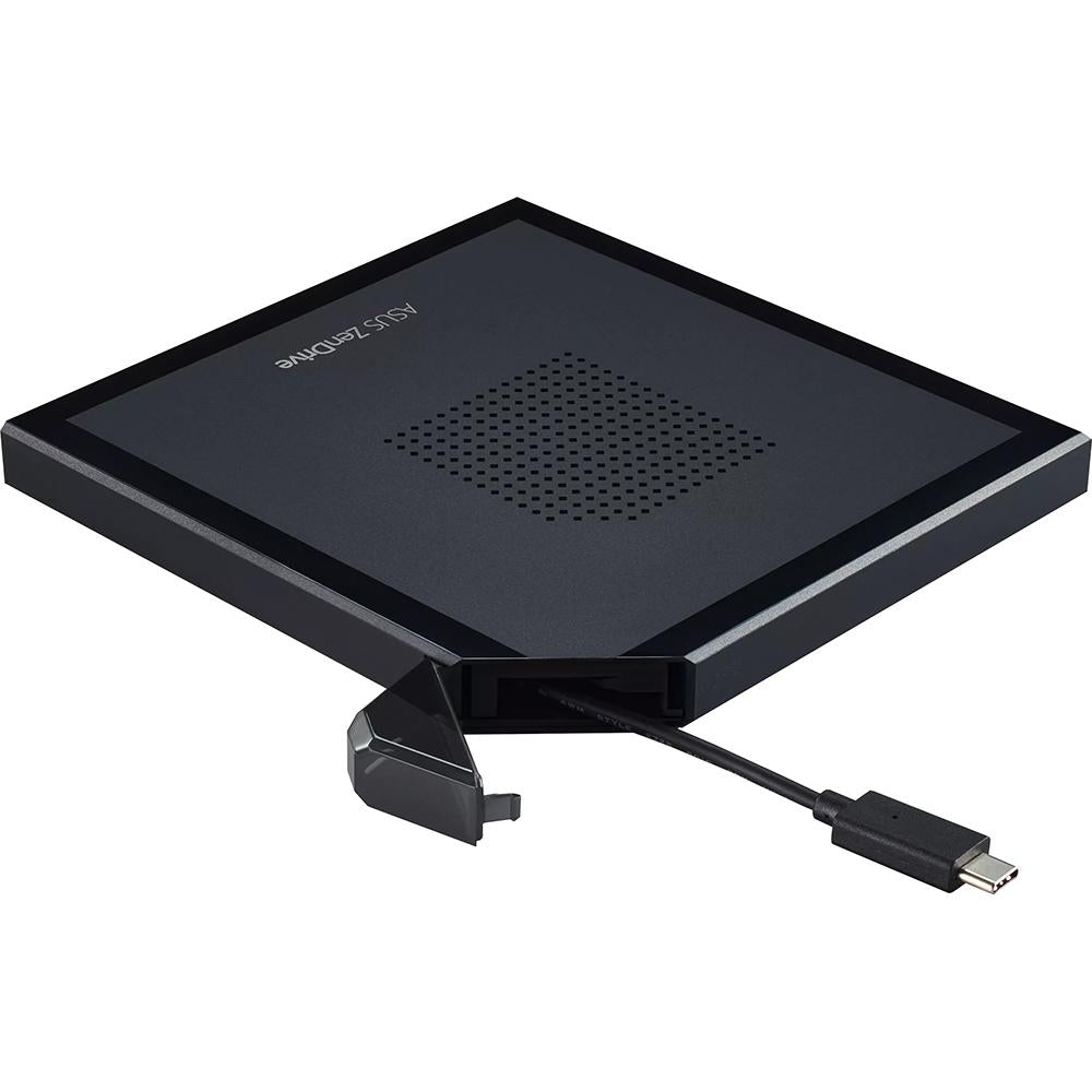 ASUS External DVD Drive SDRW-08V1M-U/BLK/G - USB 3.0, Slim Portable CD/DVD Burner for Laptop & Desktop - Perfect for Movies, Music, Data Backup & Software Installation