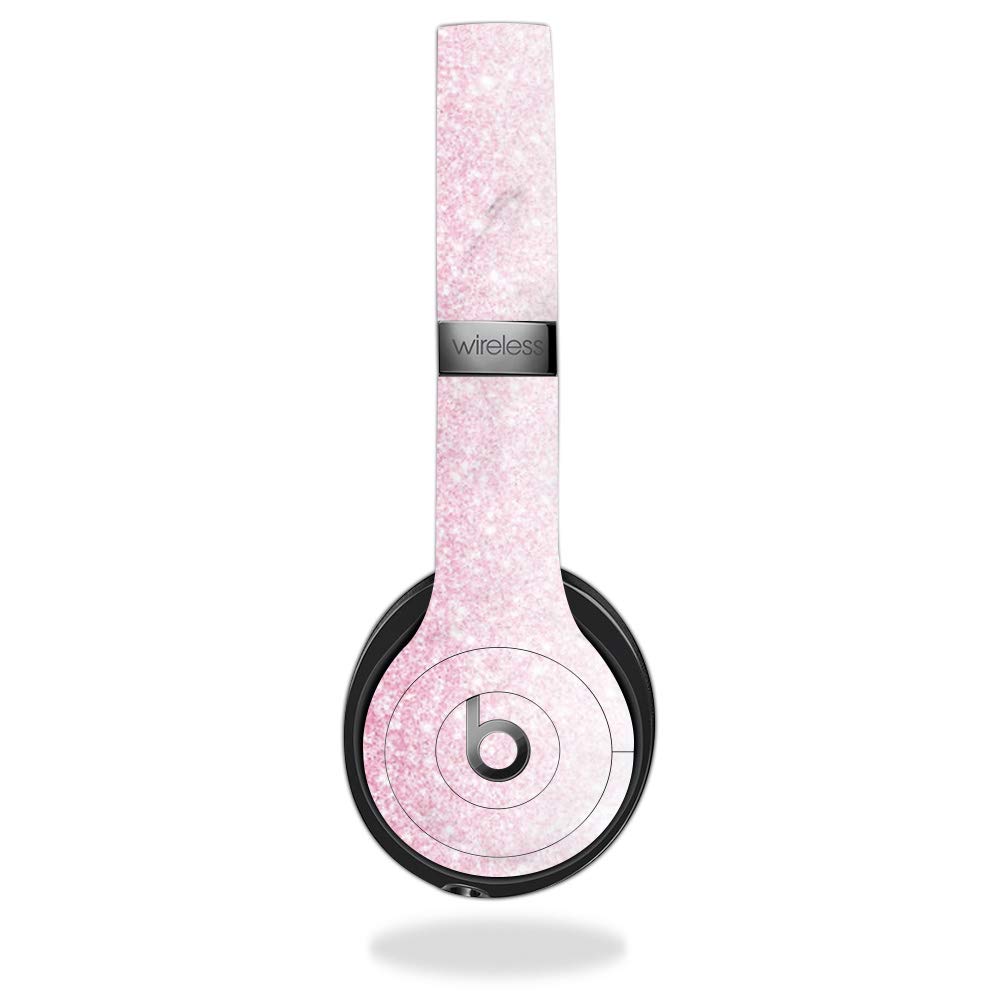 MightySkins Vinyl Decal Wrap Cover Compatible with Beats Solo 3 Wireless Headphones - Marble Glitz Design | Protective & Durable Skin | Easy to Apply & Remove | Made in USA | Perfect for Gym, Travel & Daily Use