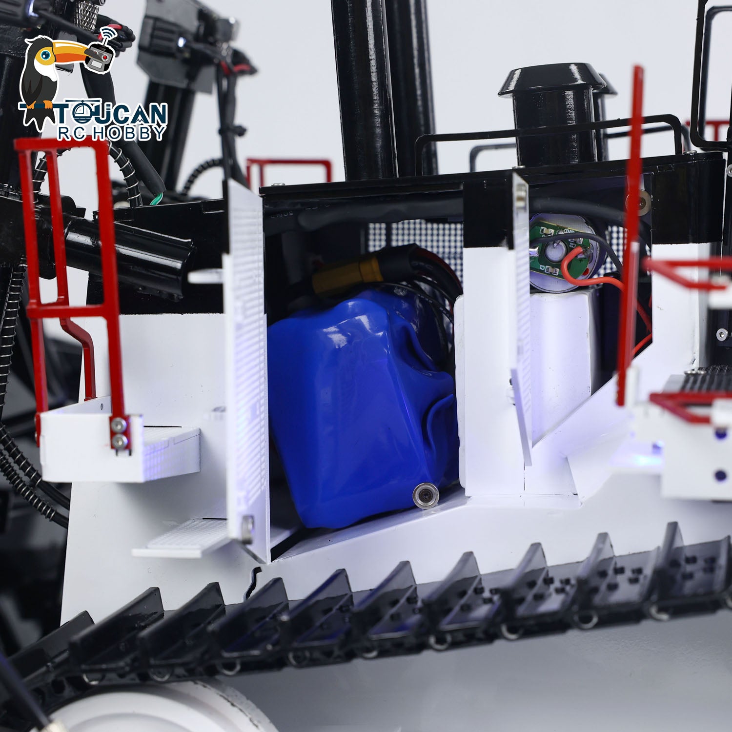 1/14 Scale D11T RC Hydraulic Bulldozer with 3 Plow - Heavy Duty Remote Control Dozer with Sound, Light & Smoke - Pre-Assembled & Painted - Perfect for Construction Enthusiasts & Collectors