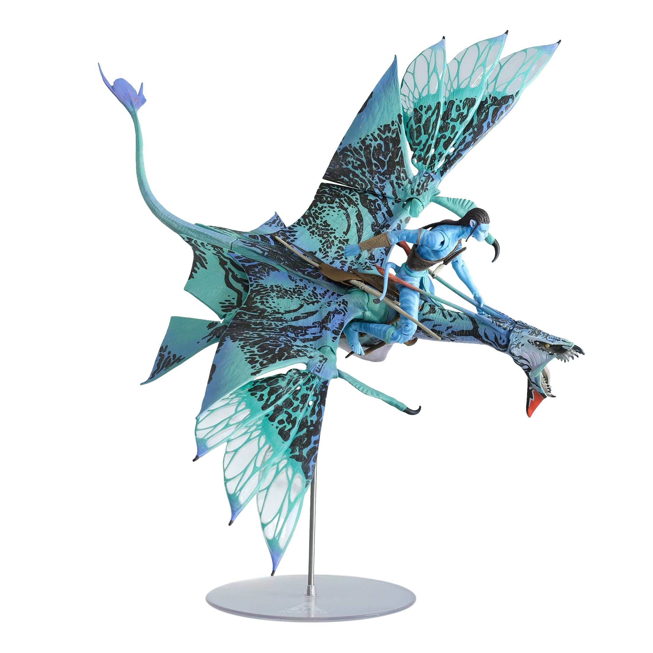 McFarlane Toys Avatar Jake Sully & Mega Banshee BOB 7-Inch Action Figure - Collectible Movie Toy for Fans, Display & Play - Perfect for Avatar Merchandise Collectors & Gift Giving