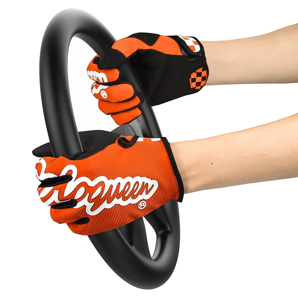 高性能Sim-Racing赛车手套 - 模拟器方向盘游戏与卡丁车专用，提升操控与舒适度，适合电竞、家庭娱乐及专业训练