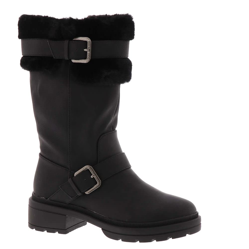 Rocket Dog Igloo Women's Winter Boots - Waterproof Snow Boots with Fur Lining for Cold Weather, Outdoor Hiking & Casual Wear