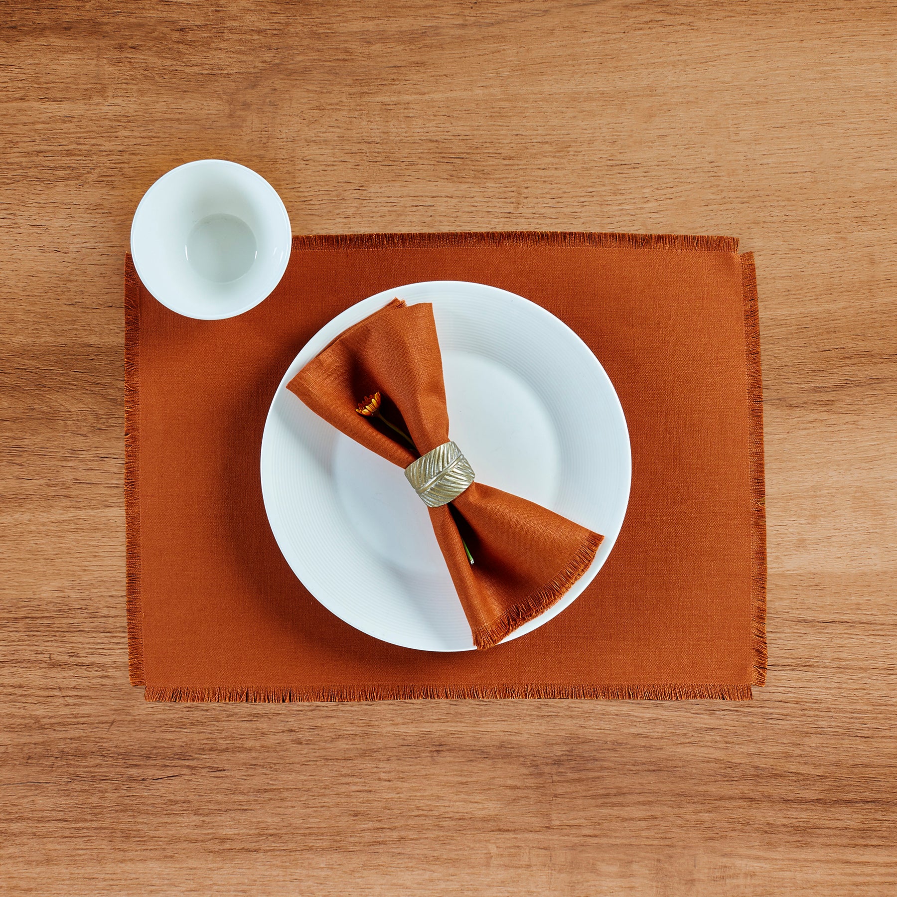 Elegant Fringe Napkins Set of 4 - Premium Cotton Decorative Table Linens for Dinner Parties, Weddings & Home Decor