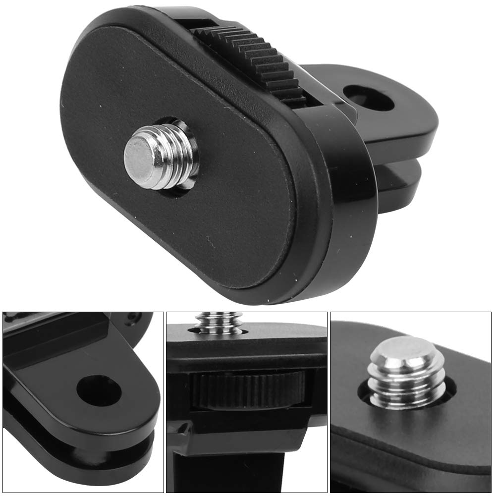 Universal 1/4 Inch Screw Adapter Mount for Action Cameras - Compatible with GoPro, DJI, Xiaomi Yi & Pocket Cameras - Portable Tripod, Selfie Stick & Hand Grip Accessory - Perfect for Vlogging, Travel Adventures & Outdoor Sports Photography