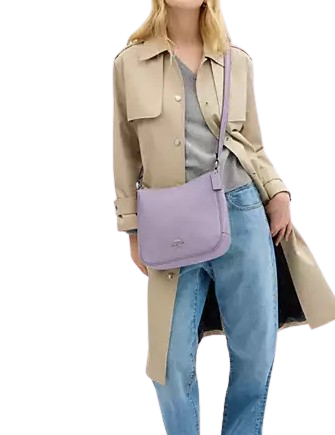 Coach Ellie File Bag - Stylish Leather Document Organizer for Work & Travel | Perfect for Professionals, Business Trips & Office Essentials