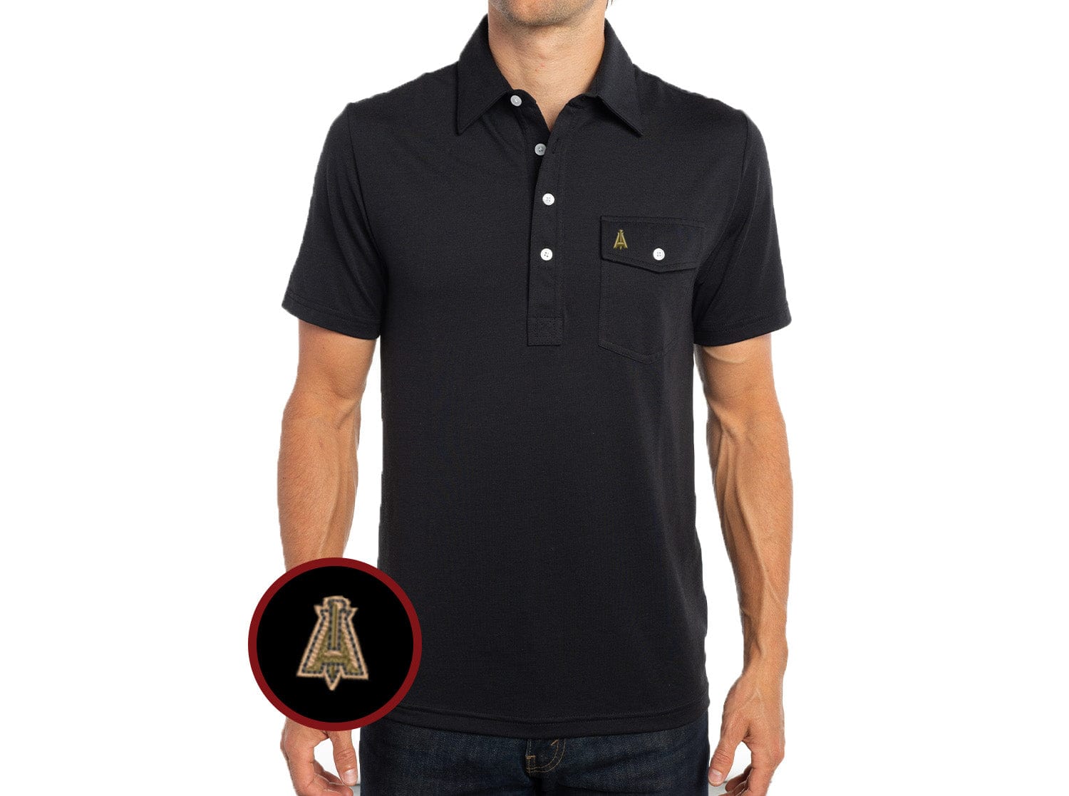 Atlanta United Performance Players Shirt - ATL Spike Black Soccer Jersey for Men - Perfect for Matchdays, Training & Fan Support