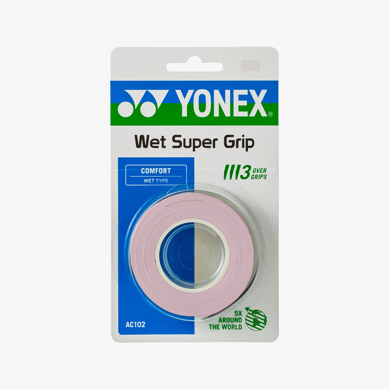 Yonex AC102EX 3 Super Grap Overgrip for Tennis Badminton Rackets - 3 Pack | Non-Slip Sweat Absorbent Grip Tape | Perfect for Sports Training & Match Play