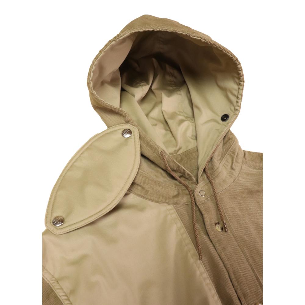 MOUNTAIN RESEARCH Hooded MT Shirt for Men - Beige Outdoor Hiking & Casual Wear