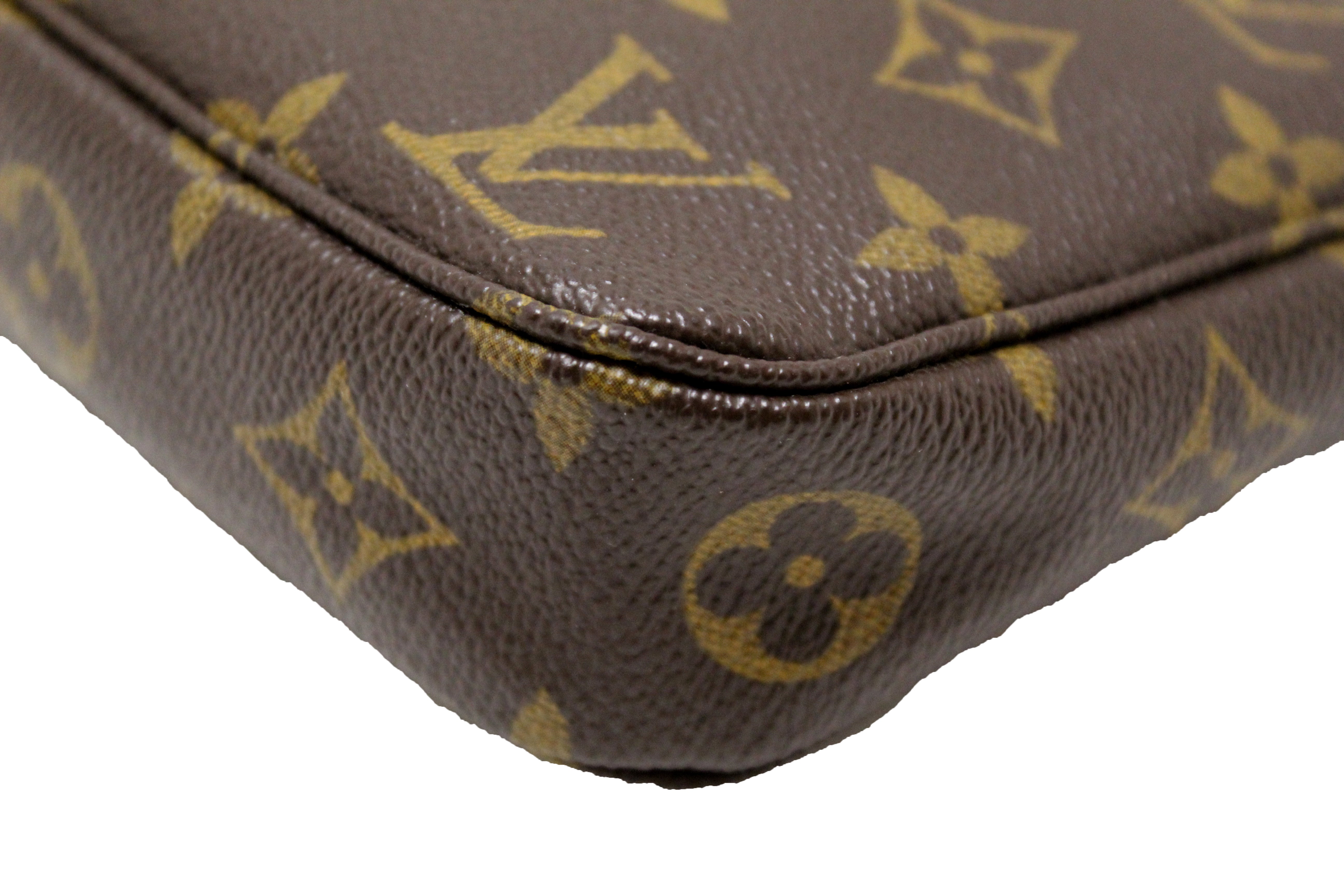 Authentic Louis Vuitton Monogram Pochette Accessories Bag - Luxury Crossbody Clutch for Women, Perfect for Evening Parties & Daily Use