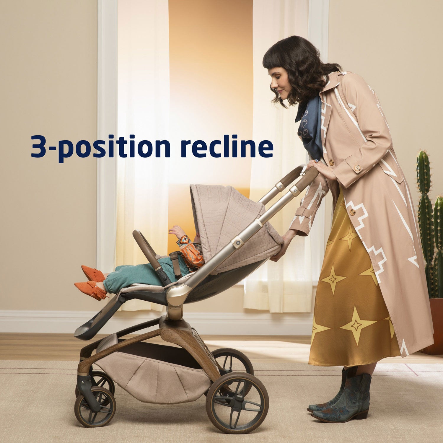 Maxi Cosi Tana 360 Modular Stroller - Lightweight Compact Baby Stroller with 360° Rotation, Reversible Seat & Adjustable Canopy | Perfect for Travel, Shopping & City Walks
