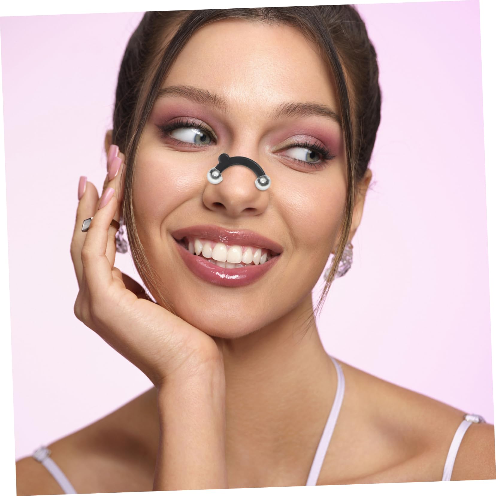 NOLITOY Invisible Nose Shaper Inserts - Nose Bridge Straightener & Lifter for Men and Women - 3D Nose Corrector Tool for Beauty Enhancement - Perfect for Daily Use, Special Occasions, and Makeup Application