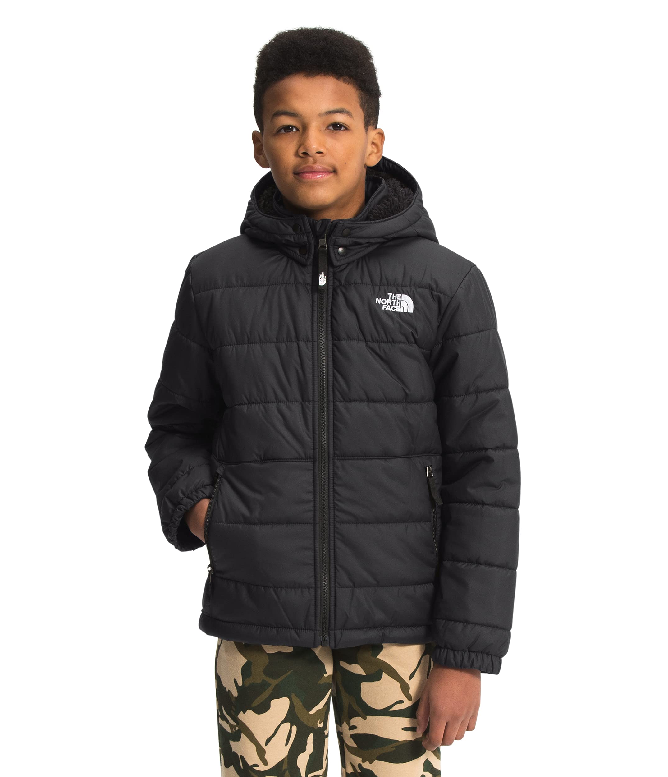THE NORTH FACE Boys' Full Zip Fleece Jacket - Warm & Comfortable Winter Outerwear for Kids | Perfect for School, Hiking & Outdoor Activities