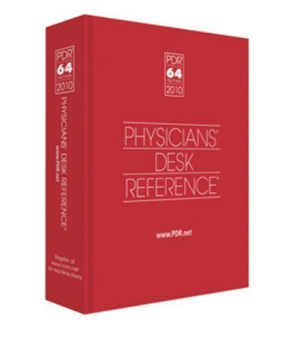 Physicians Desk Reference 2010 (PDR) 64th Edition Hardcover - Medical Reference Book for Doctors, Nurses & Healthcare Professionals | Clinical Diagnosis & Treatment Guide