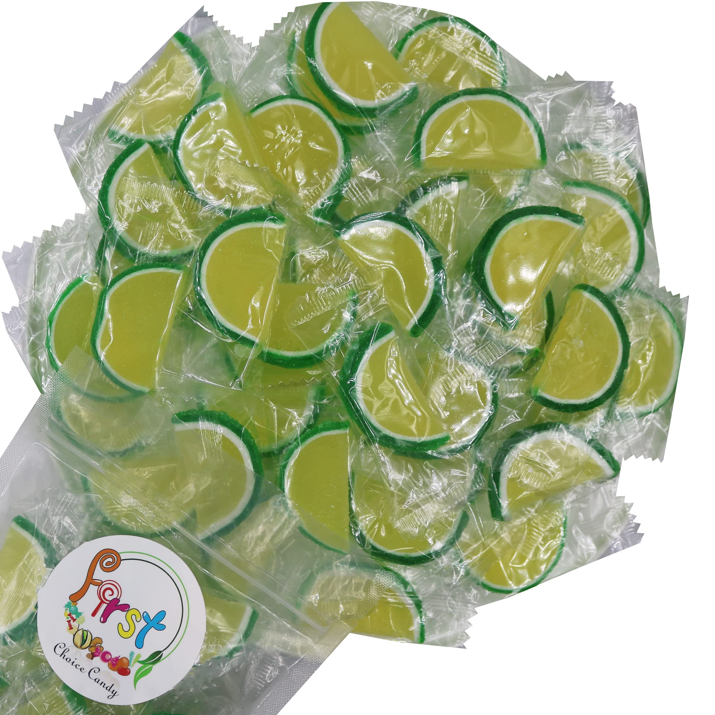Pineapple Gummy Candy - 2 Pound Bag of Individually Wrapped Jelly Fruit Slices | Sweet Snack for Kids, Party Favors & Movie Night Treats