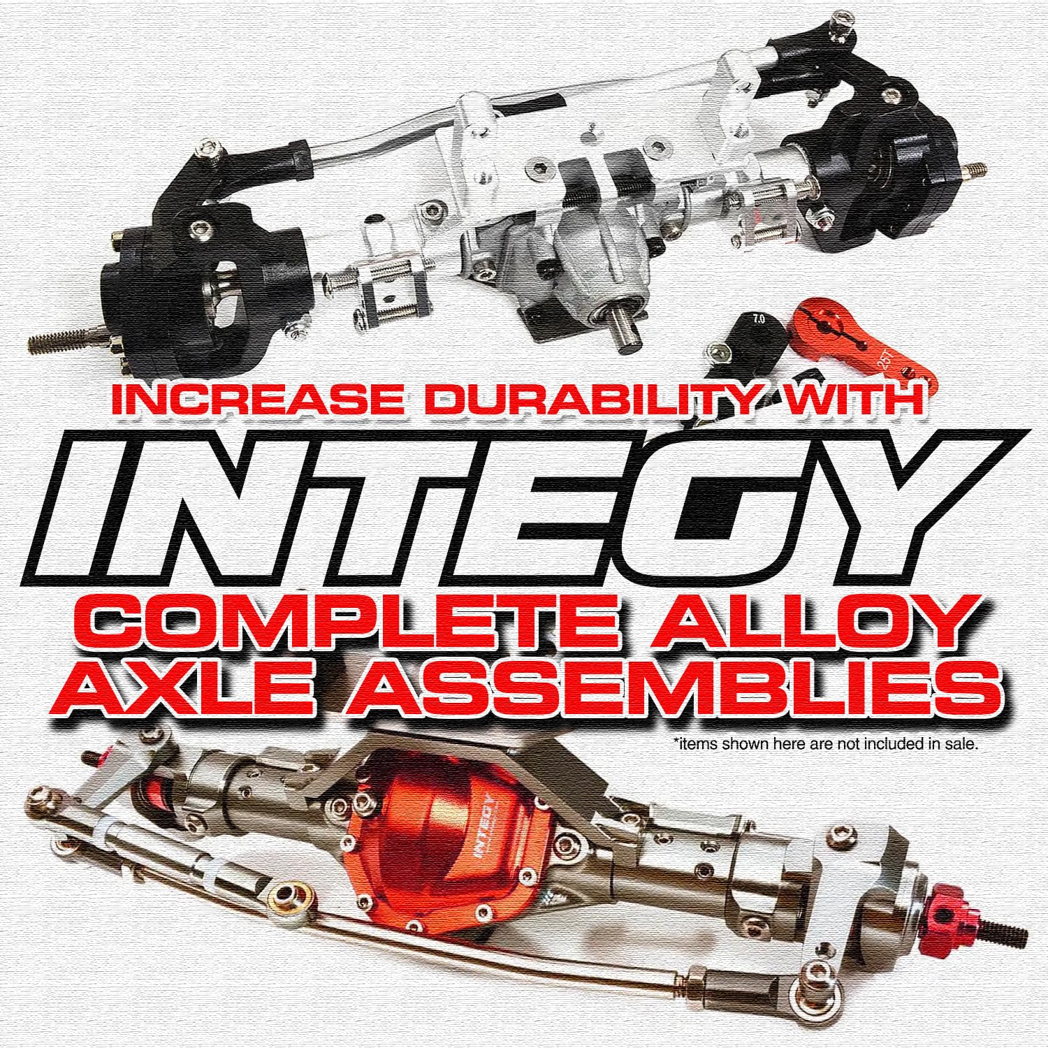 Integy RC Secured Body Clips (4-Pack) with 115mm Connecting Link for 1/10 Scale RC Cars - Durable Fasteners for Off-Road Bashing & Crawler Racing