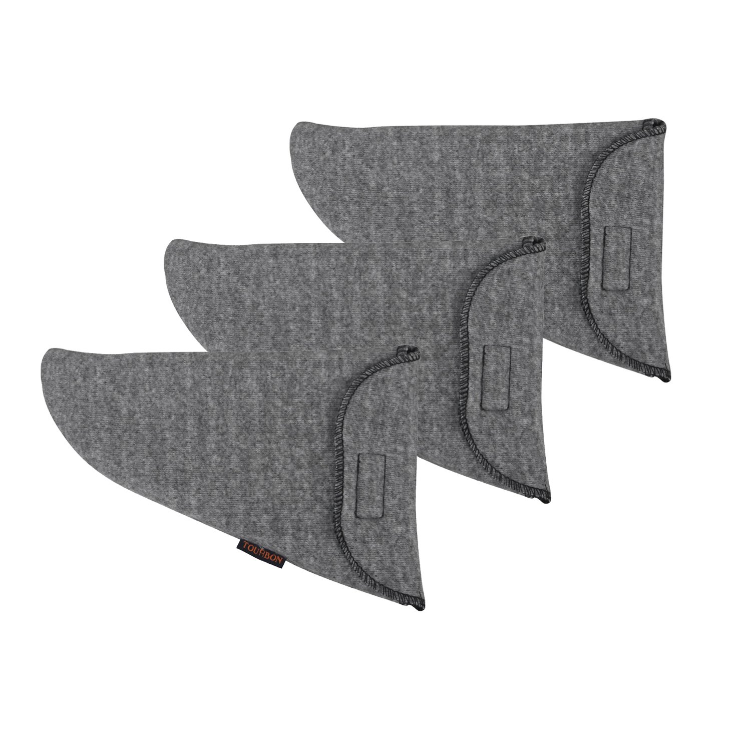 TOURBON 3-Pack Pistol Sleeves for Hunting & Shooting - Breathable Handgun Storage Socks for Pistols, Revolvers & Firearms - Perfect for Gun Range, Travel & Safe Storage