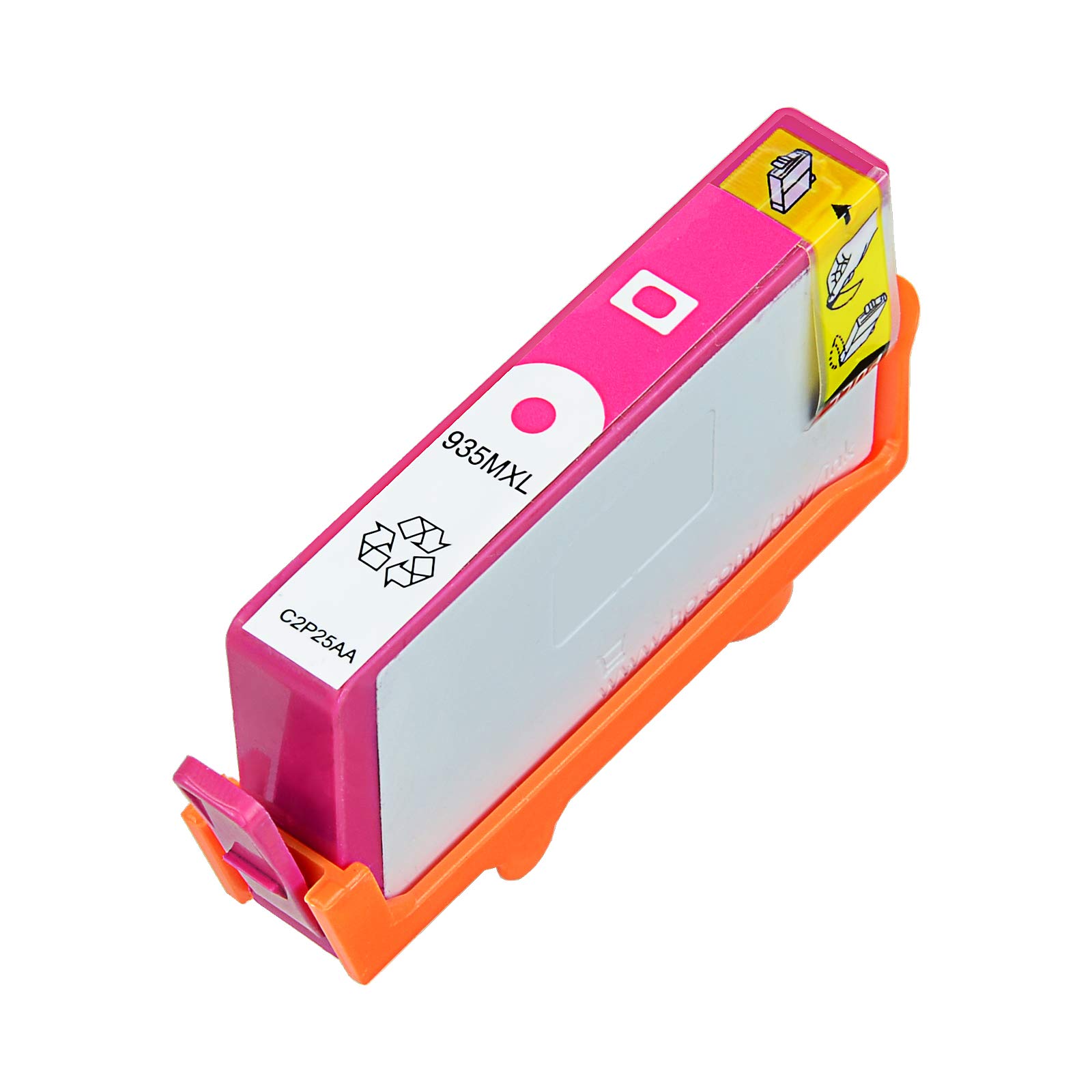 Greencycle Compatible HP 935XL Ink Cartridge (Magenta) - Replacement for HP Officejet 6220, 6812, 6815, 6820 & Officejet Pro 6230, 6830, 6835 Printers - 1 Pack - Perfect for Home Office Printing & Document Projects