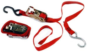 Ancra Rat Pack Motorcycle Tie Downs - Heavy Duty Straps for Secure Bike Transport - Perfect for Motorcycle Hauling, Trailers & Truck Beds