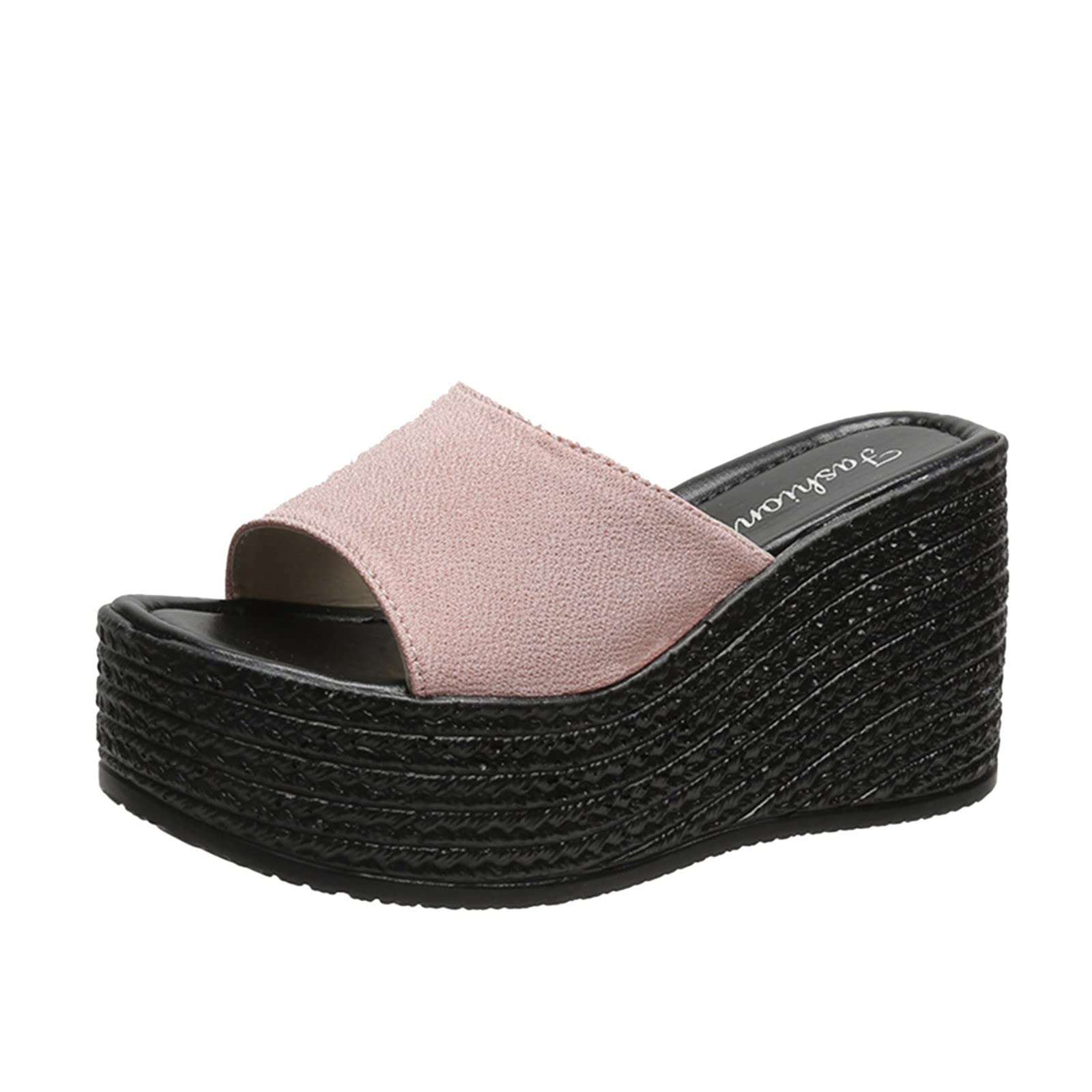 Men's Loafers & Women's Dress Shoes - Summer Fashion Sandals with Wedge Heel & 2 Inch Thick Sole Pumps | Perfect for Office, Wedding & Casual Outings