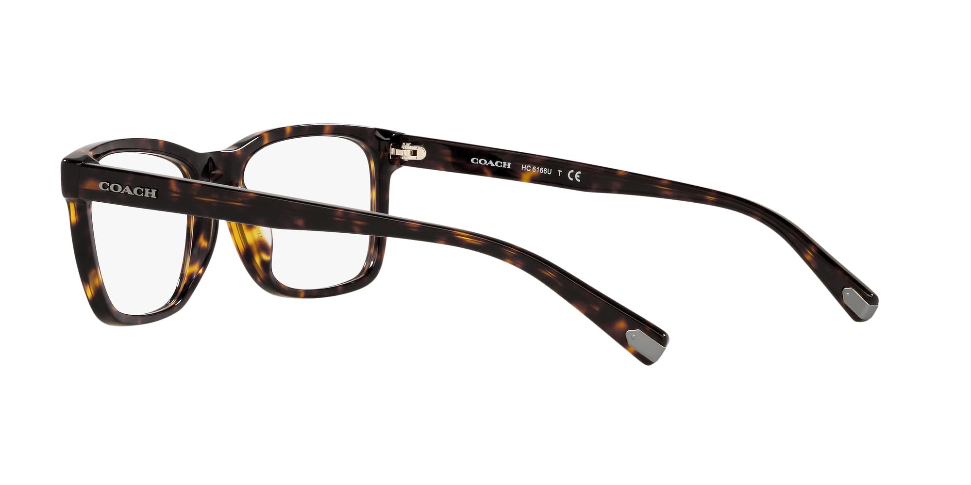 Coach Women's HC6166U Universal Fit Rectangular Prescription Glasses Frames – Stylish & Comfortable Eyewear for Work, Reading & Everyday Wear