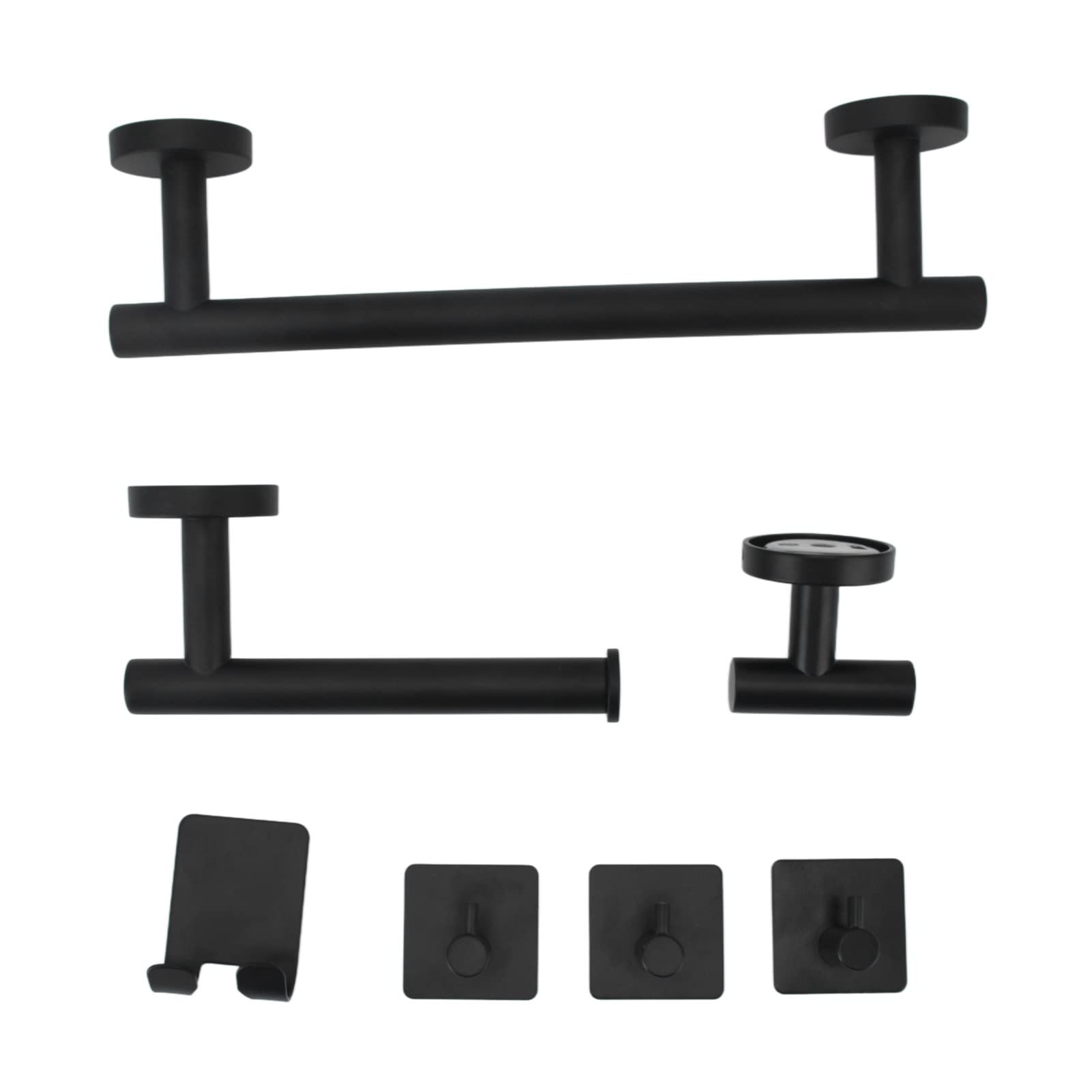 Stainless Steel Bathroom Towel Rack - Rustproof & Stain Resistant - Space Saving Wall Mounted Organizer for Bath, Kitchen & Closet Accessories