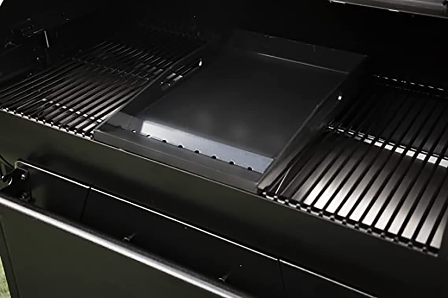 Pit Boss 40630 Ceramic Coated Cooking Grates Set - 1000 Series Griddle Insert for Gas Grills, Black | Durable BBQ Replacement Grates | Perfect for Outdoor Grilling, Backyard BBQs & Camping Cooking