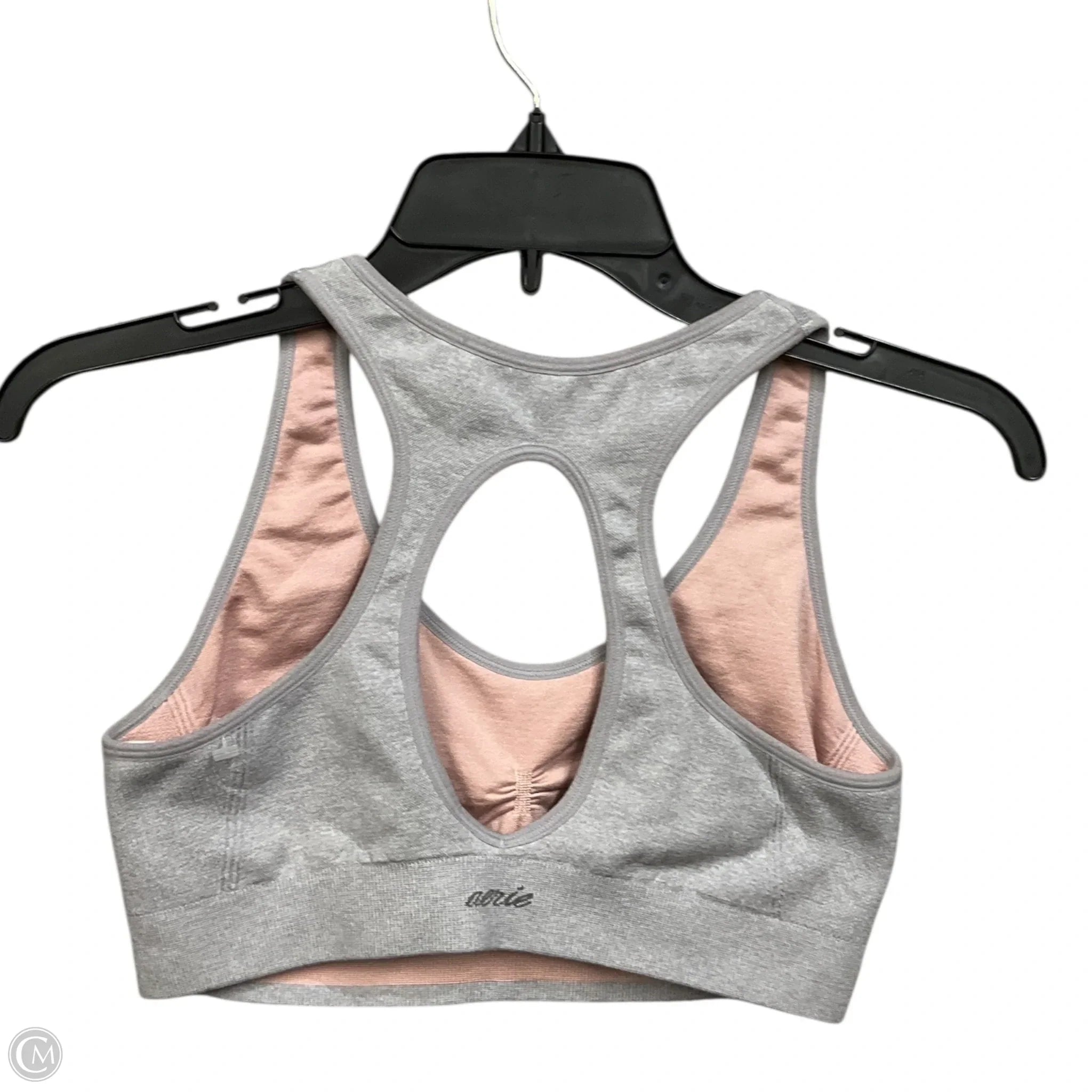 Aerie Women's Grey Athletic Sports Bra - Size Large - Perfect for Yoga, Running & Gym Workouts