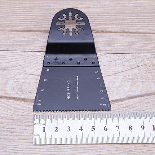 65x40mm HCS Oscillating Saw Blade - Metal & Wood Cutting for Renovation Tools