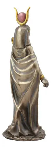 Hathor Egyptian Goddess Statue - Ancient Egyptian Deity Figurine for Home Decor, Altar, or Spiritual Practice | Perfect for Meditation, Gifts, and Collectors