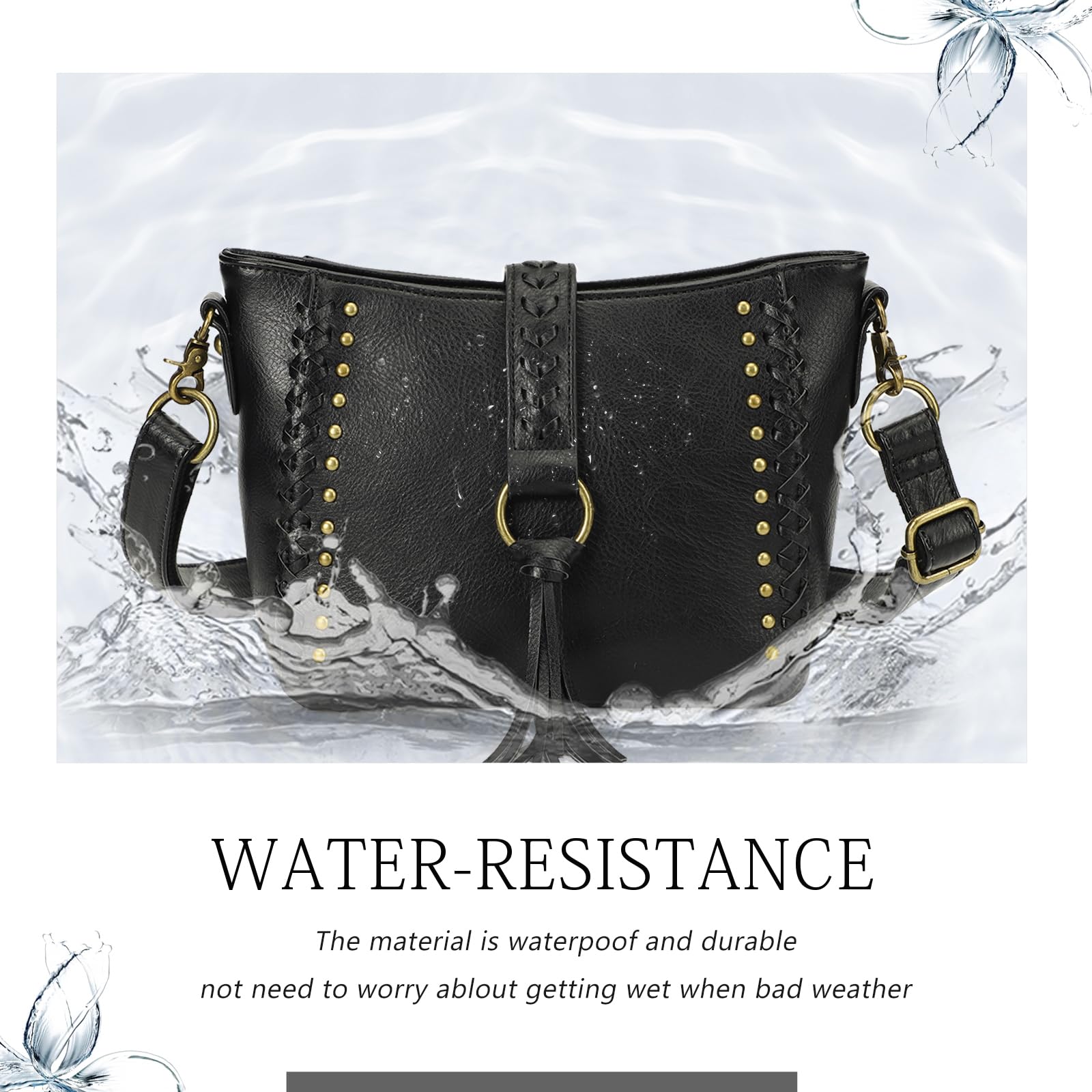 Stylish Vegan Leather Tote Bag for Women - Large Shoulder Purse Hobo Handbag, Perfect for Work, Travel & Everyday Use