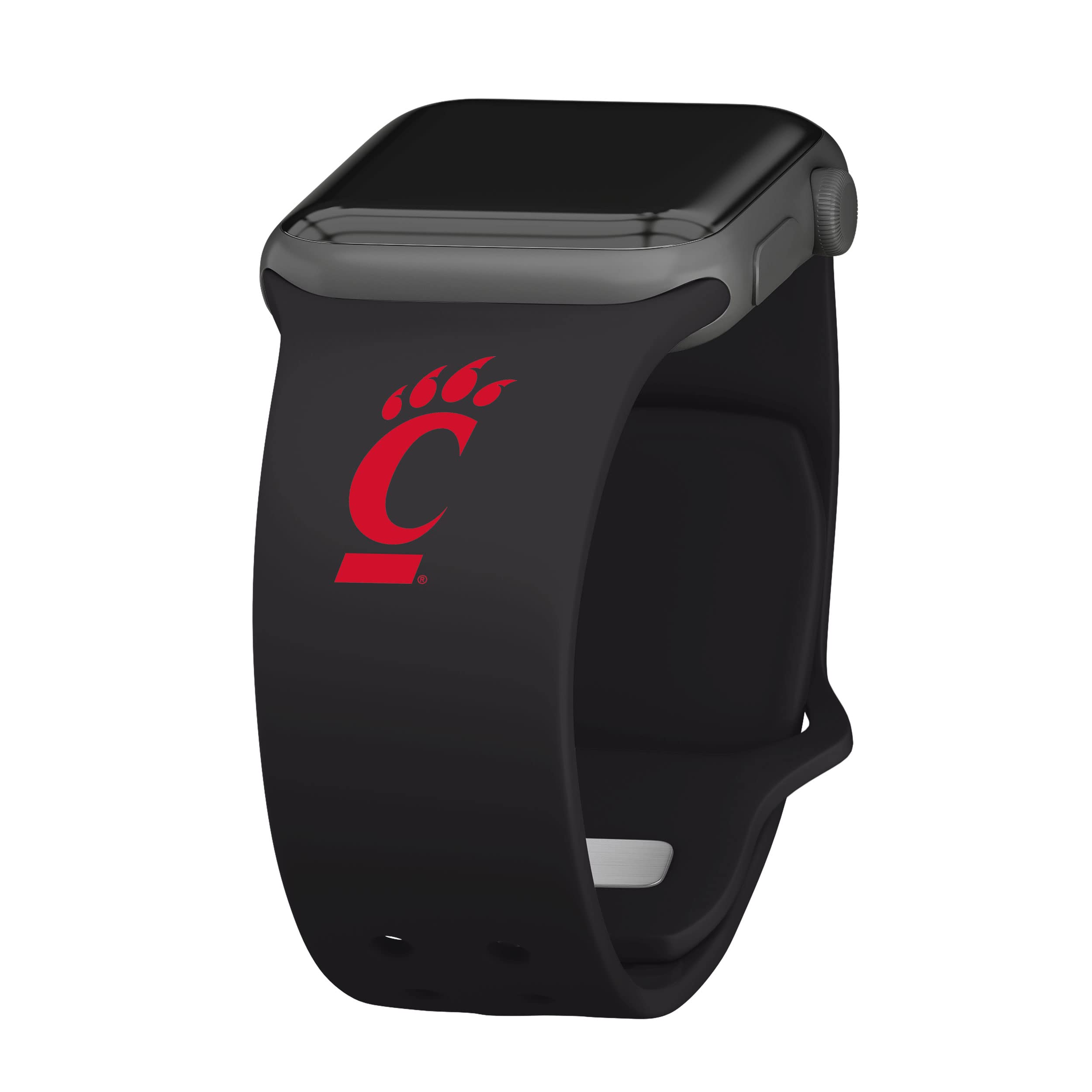 Cincinnati Bearcats Silicone Sport Band for Apple Watch - Durable, Comfortable & Stylish Wristband for Workouts, Running & Daily Wear - Compatible with All Apple Watch Models