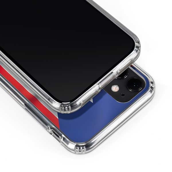 Skinit Clear Protective Phone Case for iPhone 11 - Puerto Rico Flag Design | Slim Scratch-Resistant Cover | Perfect for Travel, Work & Everyday Use