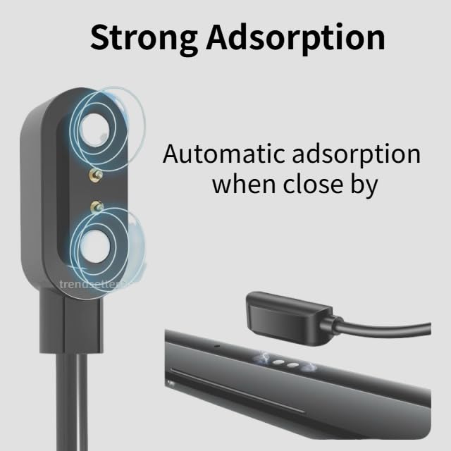 Magnetic Charging Cable for Lifebee Smart Glasses - Fast Charging USB-C Replacement Cord | Compatible with Smart Glasses Accessories | Perfect for Travel, Work & Outdoor Activities