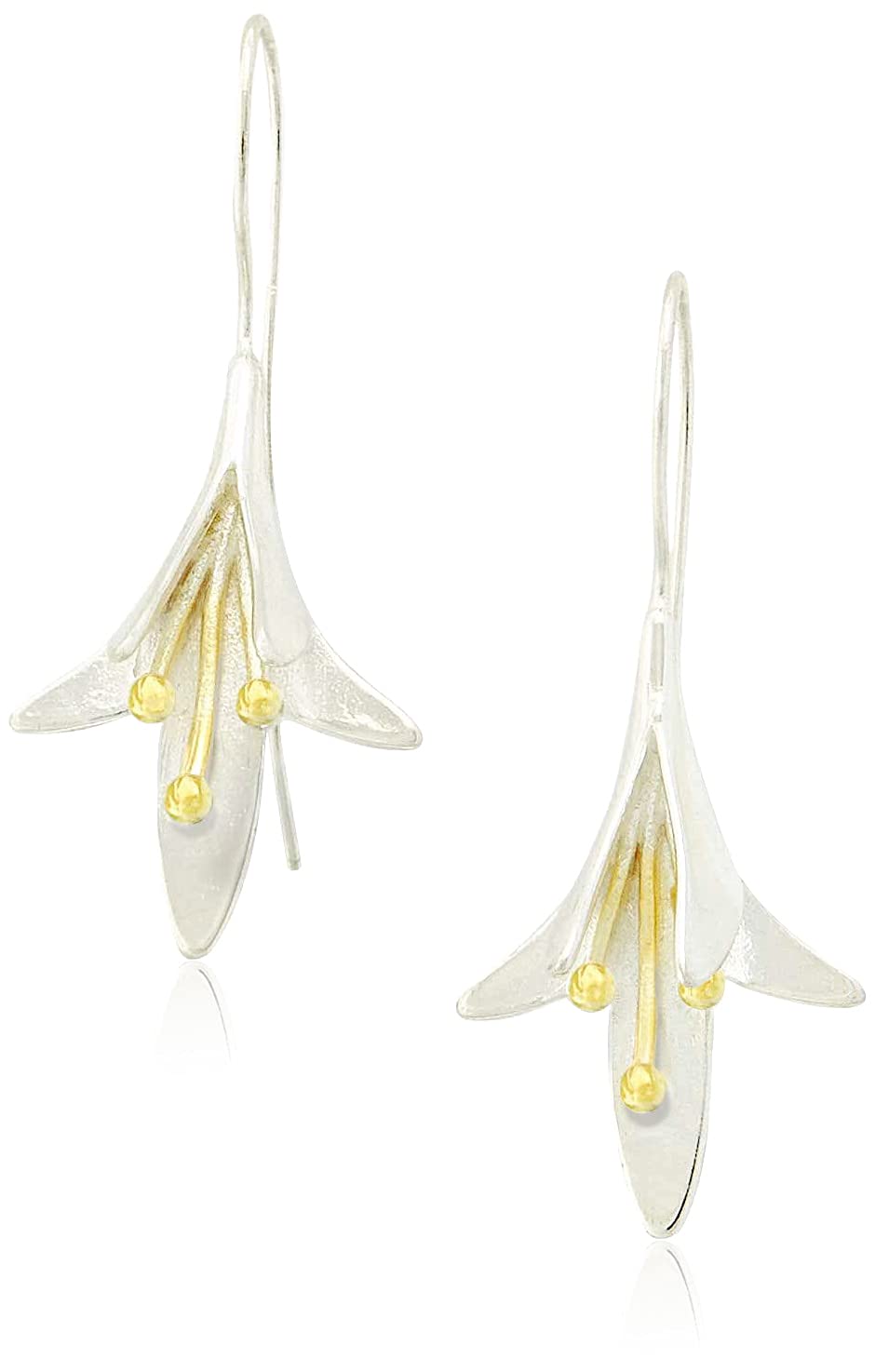 S925 Sterling Silver Long Earrings for Women - Elegant Thai Craft Flower Tassel Dangle Earrings, Ethnic Style Fashion Jewelry | Perfect Gift for Valentine's Day, Birthday, Anniversary & Mother's Day | Great for Parties, Weddings & Special Occasions