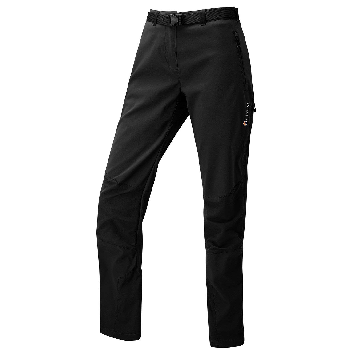 Montane Terra Ridge Pants Women's Short Leg Hiking Pants - Black, Medium Size FTPASBLAM07 | Perfect for Outdoor Adventures, Trail Running & Camping
