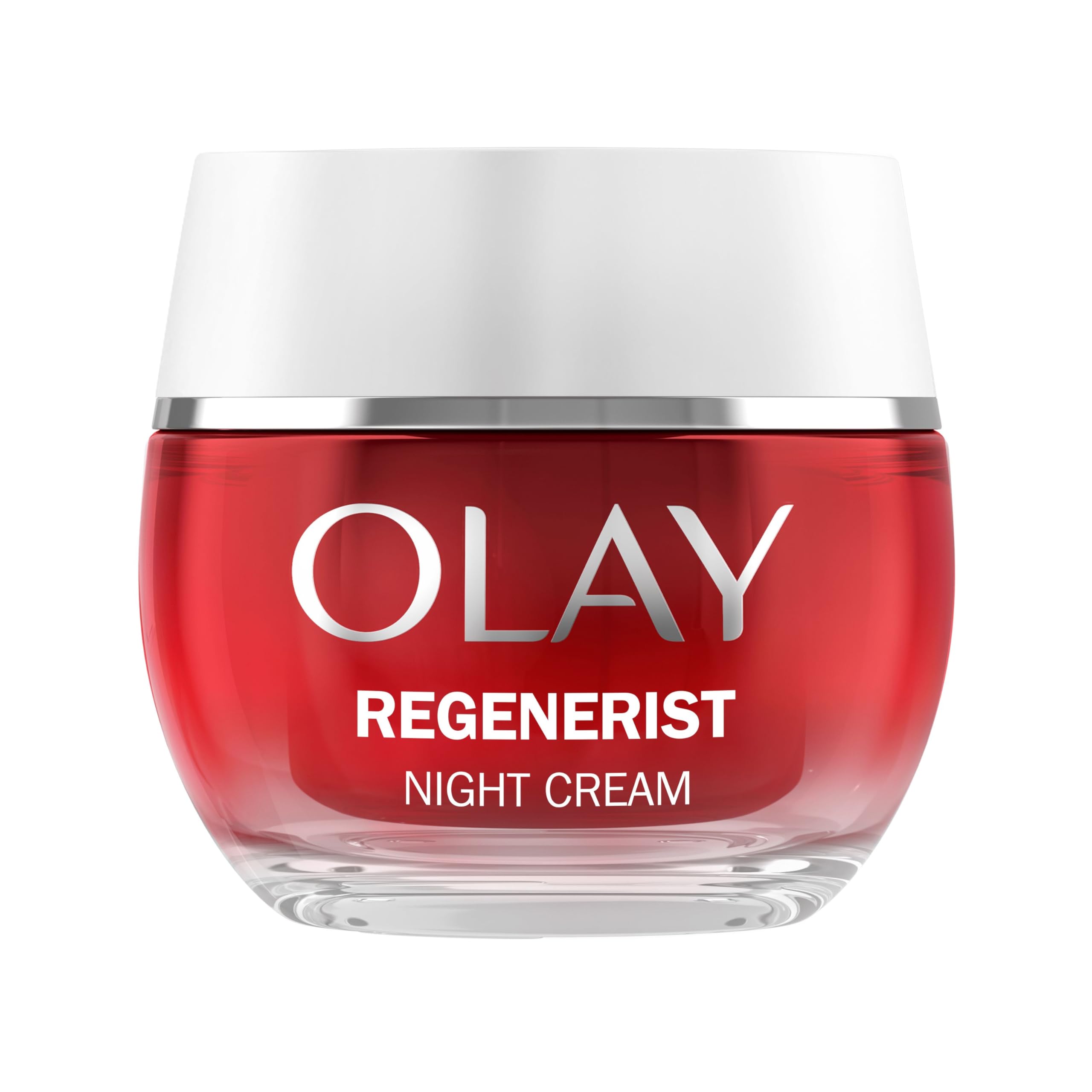 Olay Regenerist Night Face Cream - Anti-Wrinkle & Firming Moisturizer with Niacinamide & Peptides for Hydration & Anti-Aging | Fragrance Free 50ml | Perfect for Nighttime Skincare Routine & Wrinkle Reduction