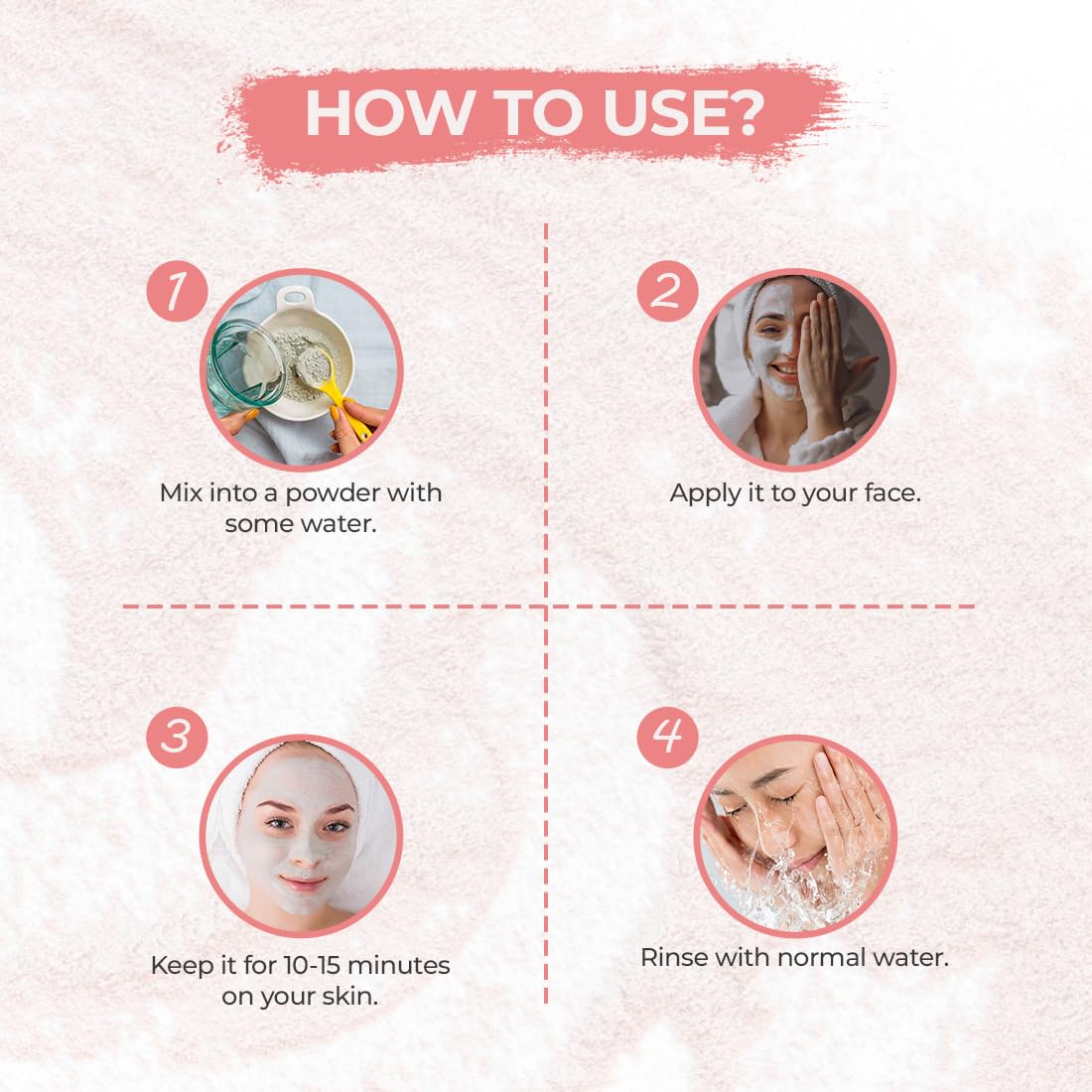 Tattvalogy Pharma Grade Kaolin Clay Powder - 175g | Organic White China Clay for Acne, Blackheads & Detan | Vegan, Paraben-Free Facial & Hair Mask in Glass Jar | Perfect for Spa Days & Skincare Routines
