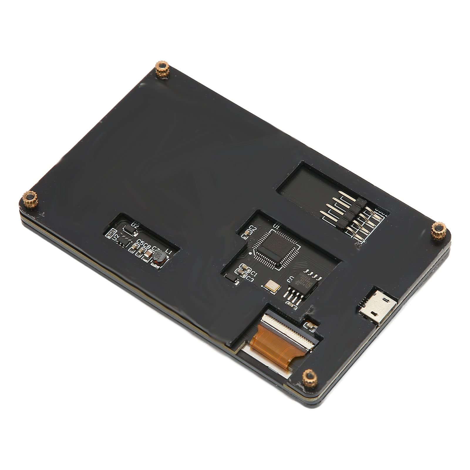 3.5 Inch USB IPS Mini PC Monitor - CPU/HDD Temperature Display, Secondary Screen for ARGB Computer Case | Real-Time System Monitoring for Gaming & Workstations