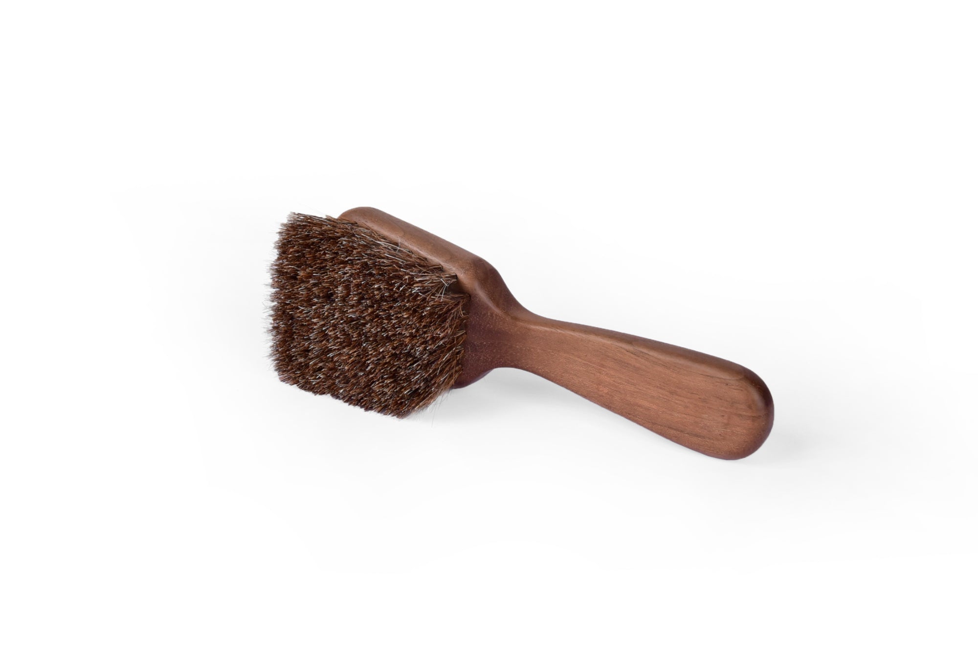 Natural Horsehair Baby Hair Brush - Gentle & Soft for Newborns & Toddlers - Perfect for Daily Hair Care & Styling at Home or On-the-Go