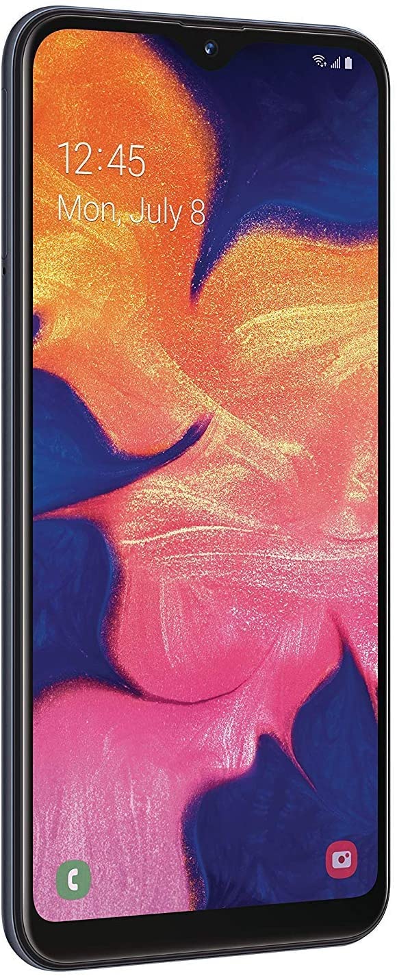 Samsung Galaxy A10e 32GB Unlocked Smartphone - Black (Renewed) | 4G LTE Android Phone with Long Battery Life | Perfect for Travel, Work & Everyday Use