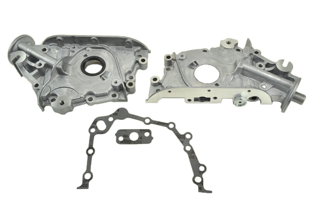 High Performance 057-1330 Engine Oil Pump Replacement for 1996-2009 Hyundai/Kia 1.8L 2.0L L4 - Fits Elantra, Tiburon, Tucson, Spectra, Sportage - Perfect for Engine Maintenance & Repair