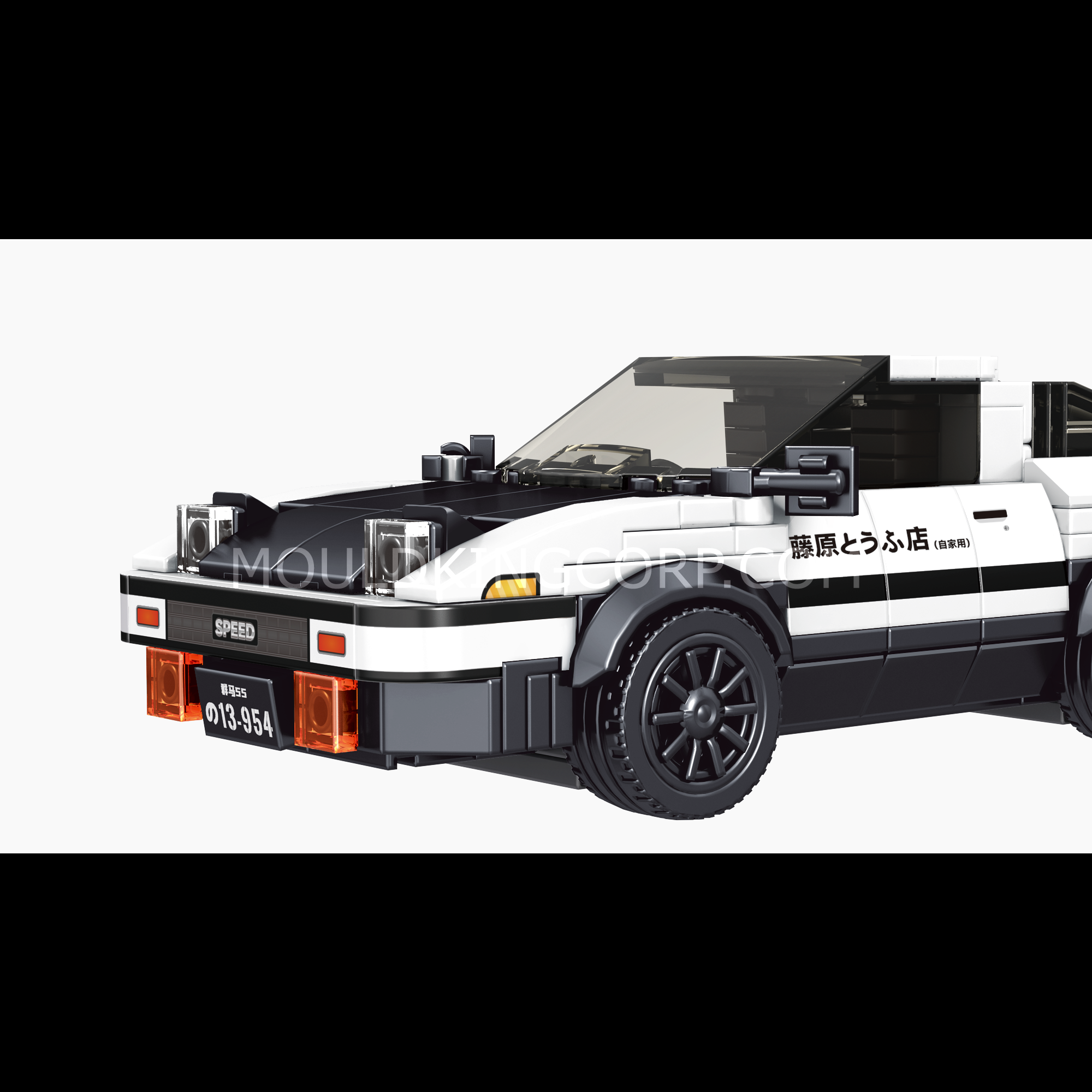 Mould King 27013S The AE86 Mini Sports Car Building Set - 427 PCS Toy Car Model Kit for Adults & Kids | Perfect for Collectors, DIY Enthusiasts & Car Lovers | Great Gift for Birthday, Christmas & Home Decoration