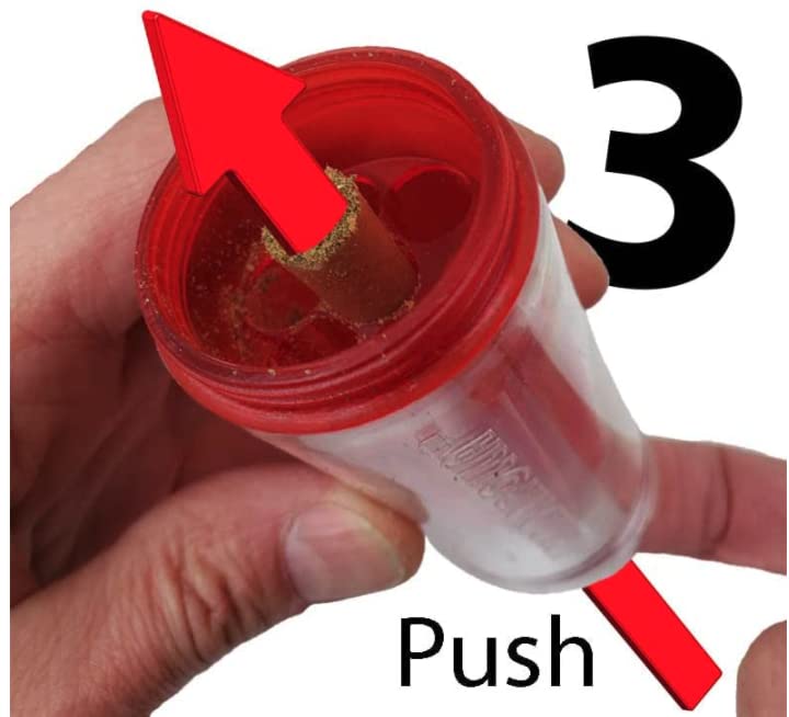 Premium Herb Grinder & Stasher - Durable 4-Piece Magnetic Spice Mill with Cone Loader & Cleaning Tools | Perfect for Grinding Coffee, Pepper & Herbs | Compact Design for Travel, Camping & Home Use (Happy Face Design)