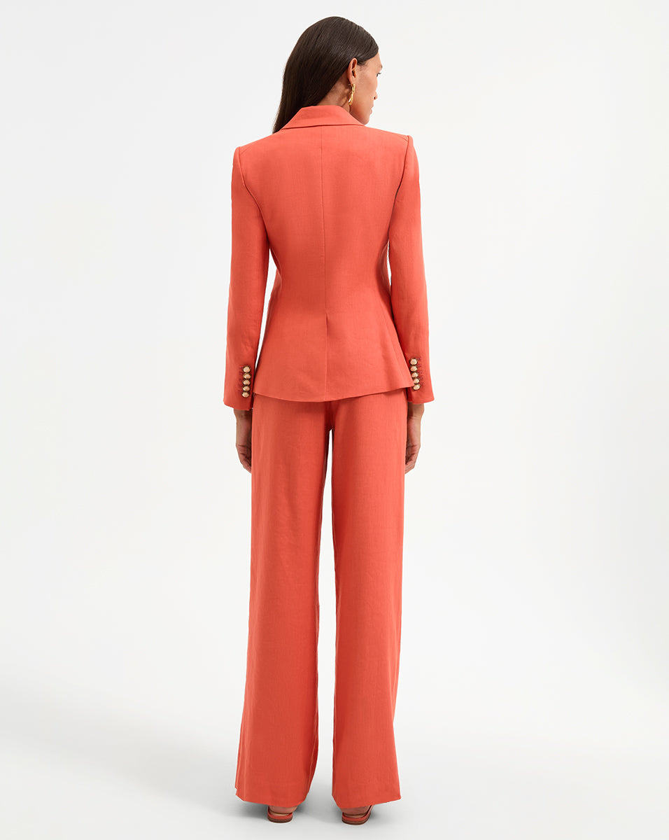 Miller Stretch Linen Dickey Jacket - Lightweight Summer Blazer for Women | Office Wear, Casual Outfits & Special Occasions