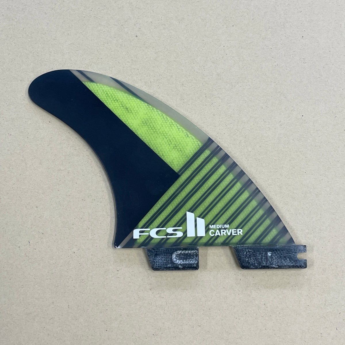 FCS II THRUSTER Replacement Center Fin - Carver PC Medium Surfboard Fin - High Performance Surfing Accessory for Waves & Competition